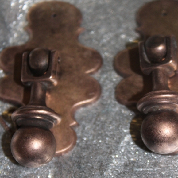 Vintage Brass Drawer Pull Hardware - Picture 9 of 17